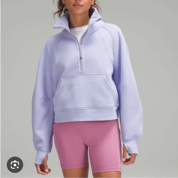 RARE NWT Lululemon Scuba lilac smoke - Picture 6 of 7